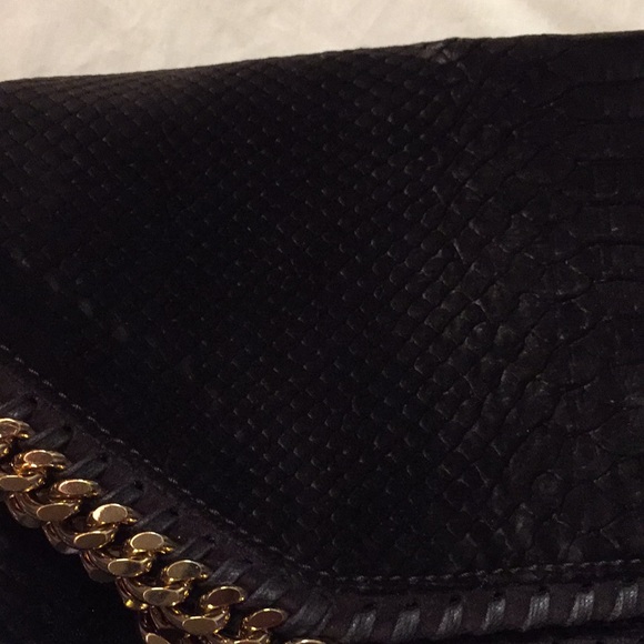 Stella McCartney chocolate brown snake skin print - Picture 2 of 8